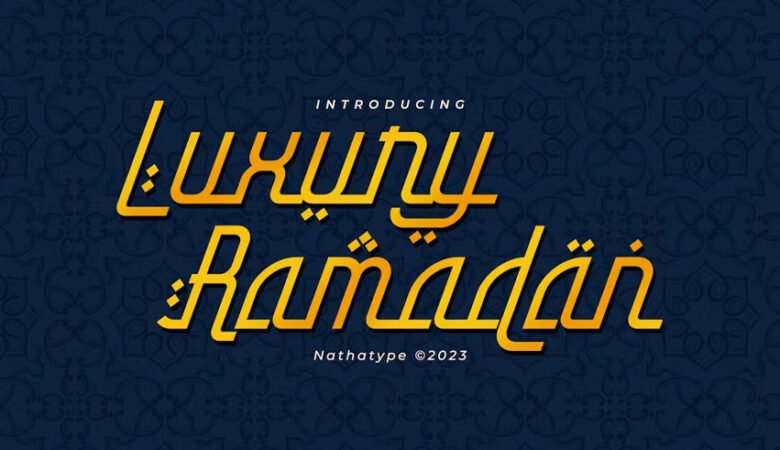 Luxury Ramadan Font