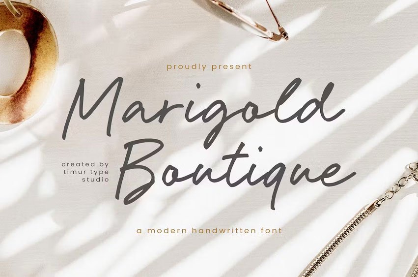 Marigold Boutique Font