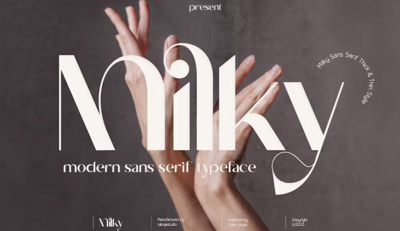 Milky Font