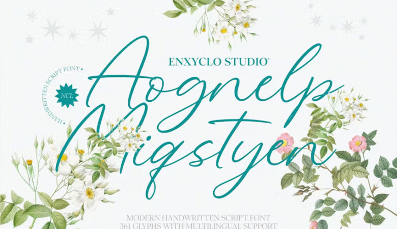 NCL Aognelp Miqstyen Font