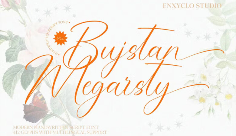 NCL Bujstan Megarsty Font
