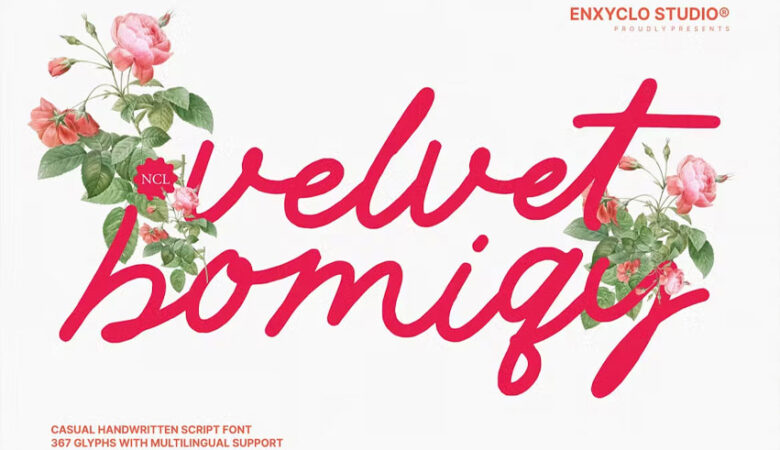 NCL Velvet Bomiqy Font
