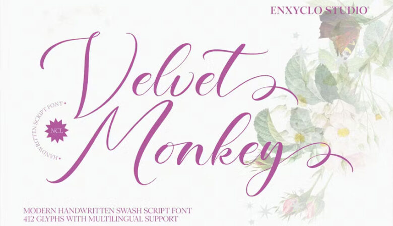 NCL Velvet Monkey Font