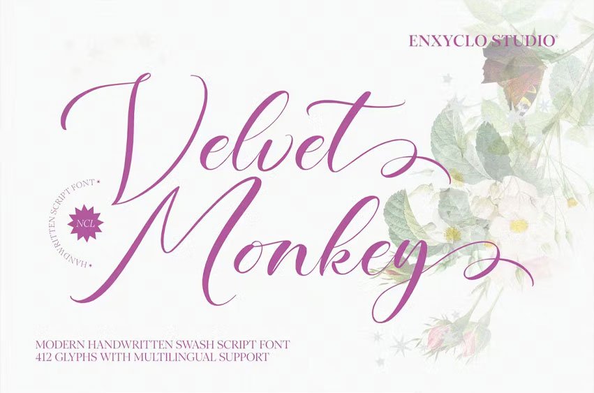 NCL Velvet Monkey Font