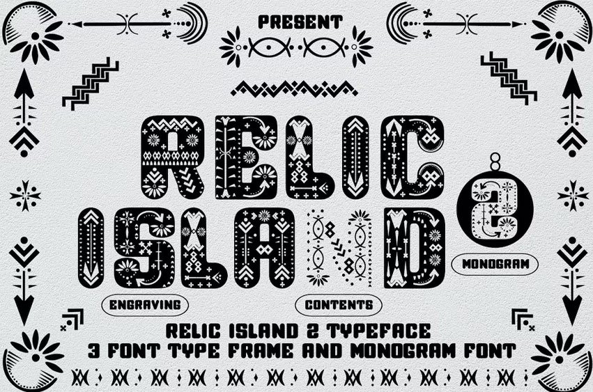 Relic Island 2 Font