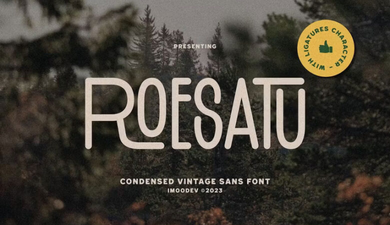 Roesatu Font