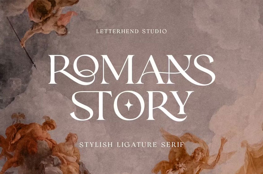 Romans Story Font