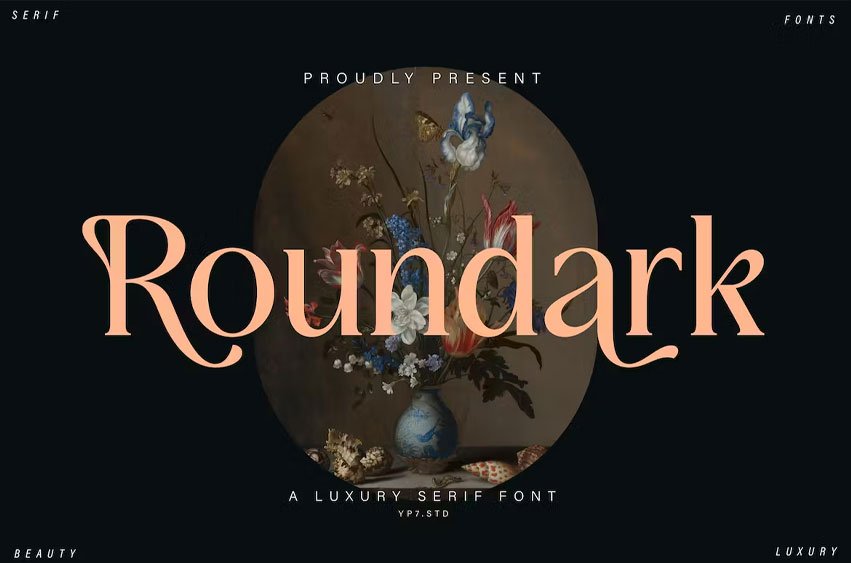 Roundark Luxury Font