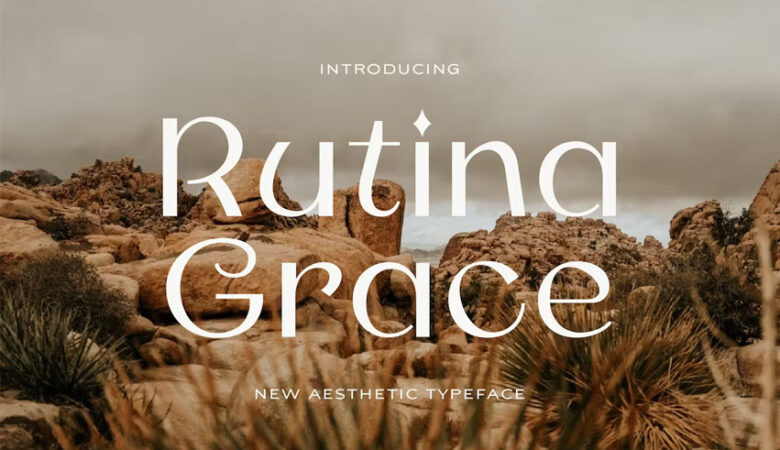 Rutina Grace Font