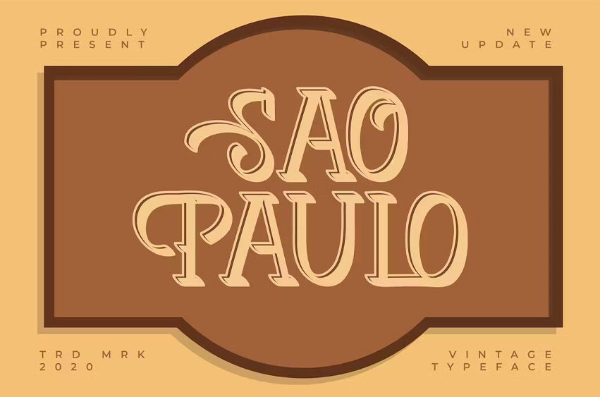 Sao Paulo Font