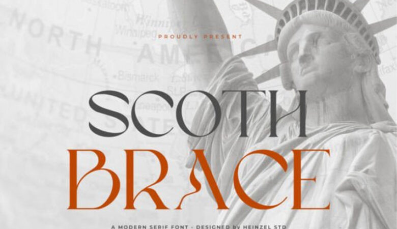 Scoth Brace Font