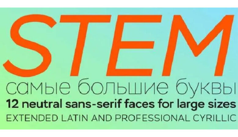 Stem Font