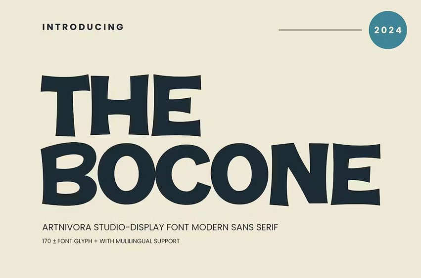 The Bocone Font