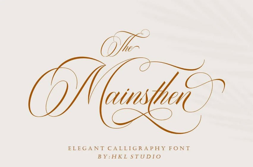 The Mainsthen Font
