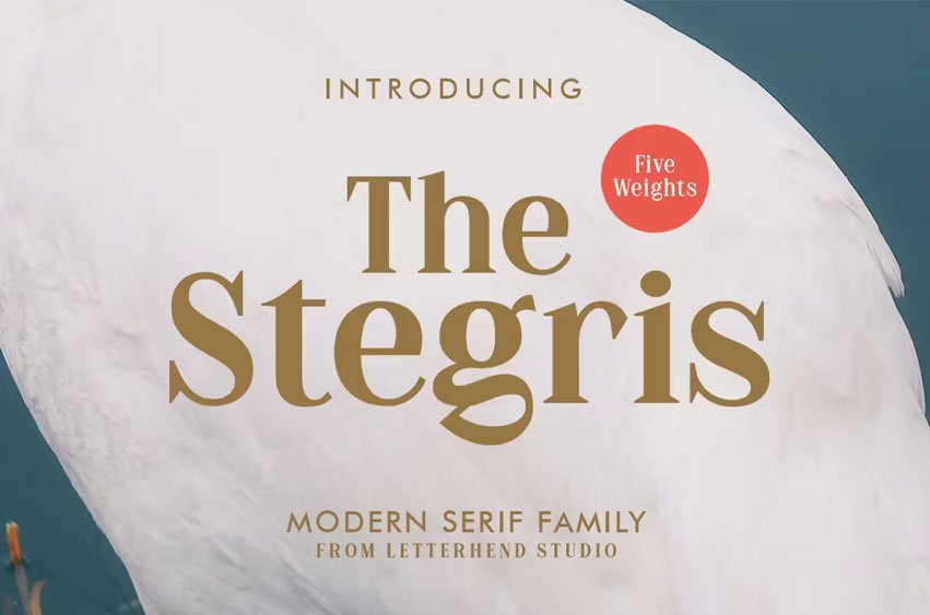 The Stegris Font