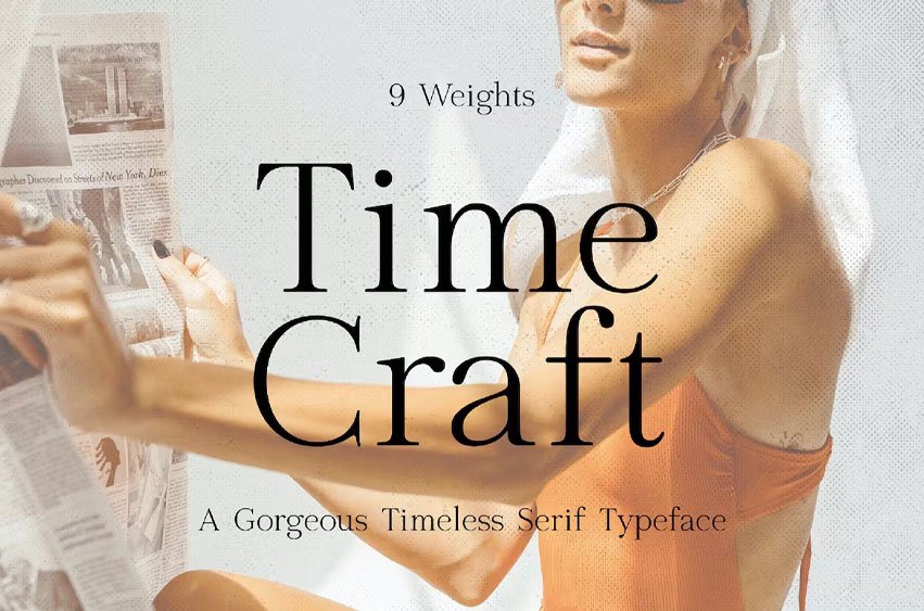 Time Craft Font