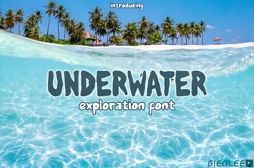 Underwater Font