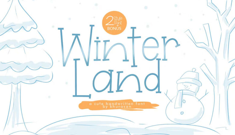 WinterLand Font