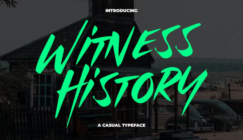 Witness History Font