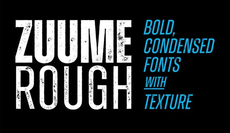 Zuume Rough Font