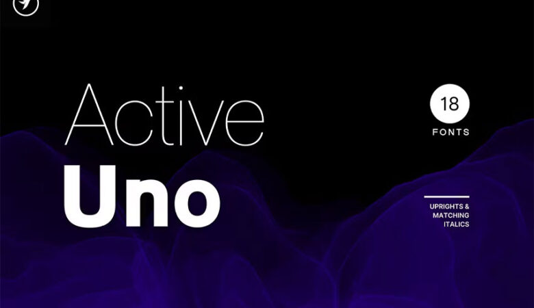 Active Uno Font