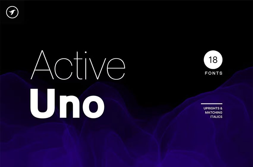Active Uno Font