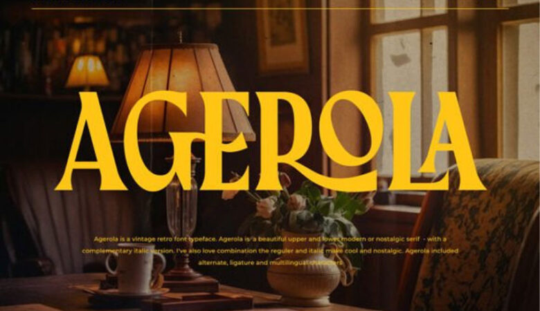 Agerola Font