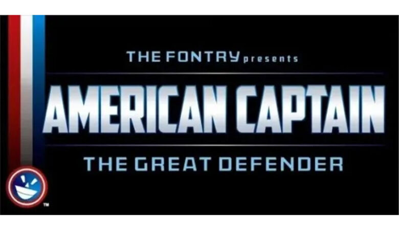 American Captain Font