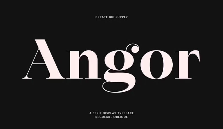 Angor Font