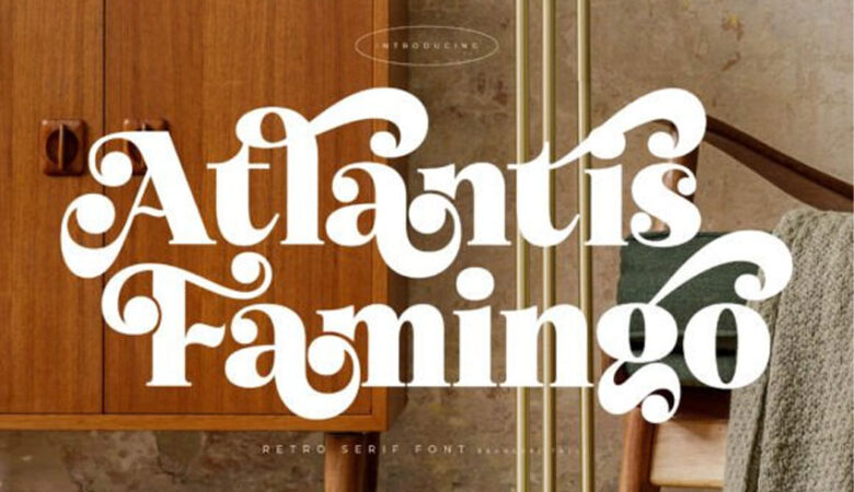 Atlantis Famingo Font