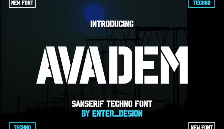 Avadem Font