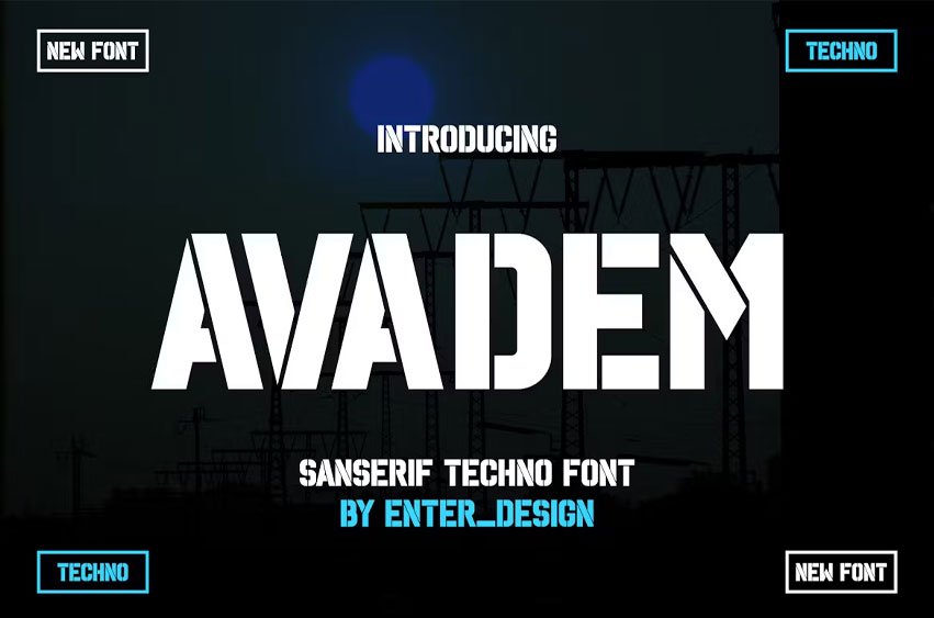 Avadem Font