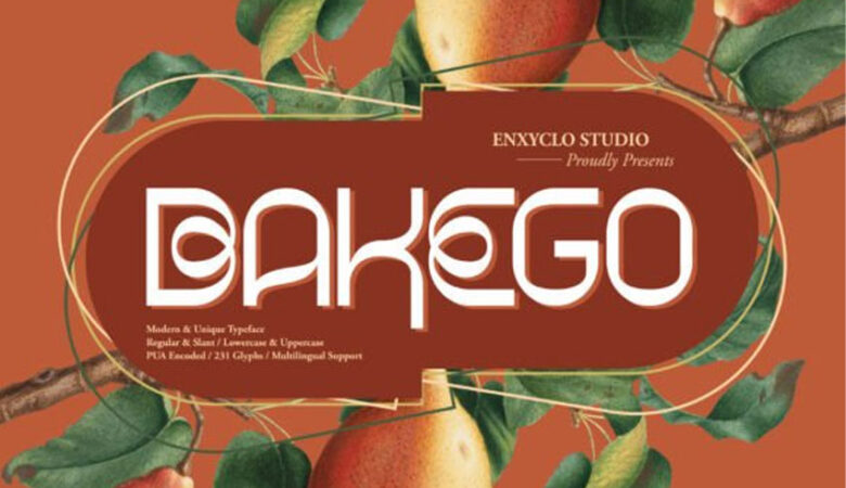 Bakego Font