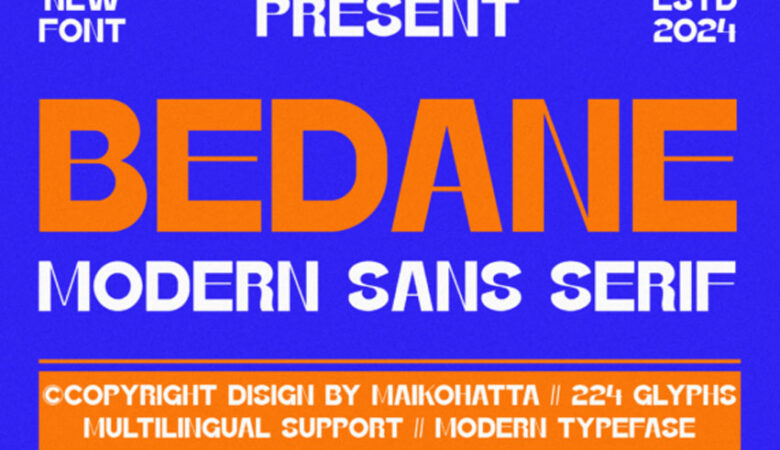 Bedane Font