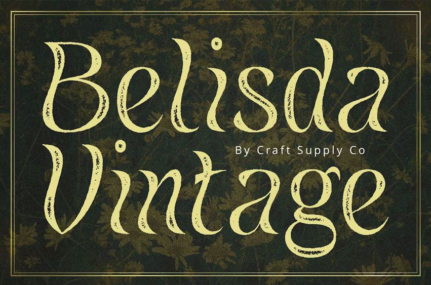 Belisda Vintage Font