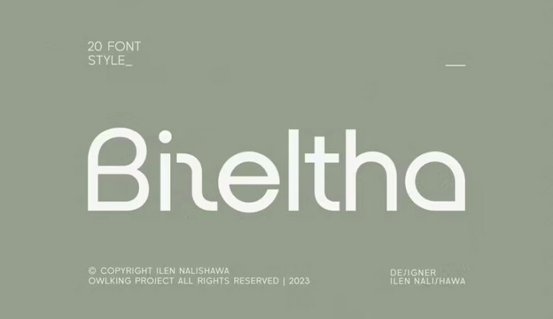 Bizeltha Font