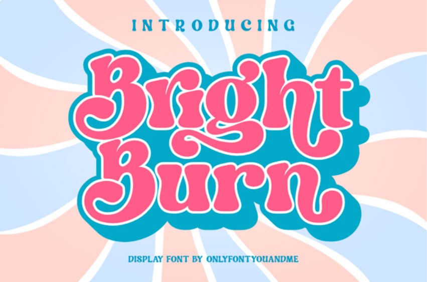 Bright Burn Font