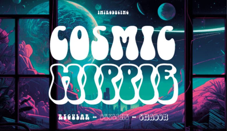 Cosmic Hippie Font