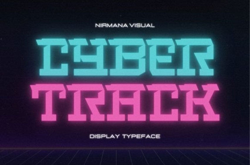 Cyber Track Font