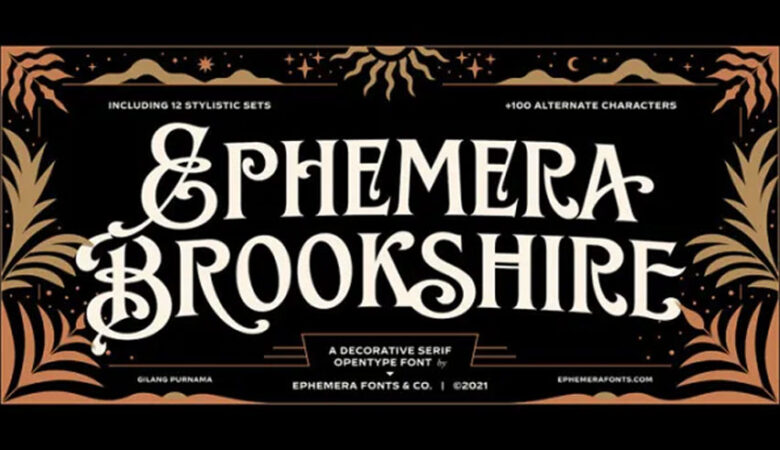 EFCO Brookshire Font