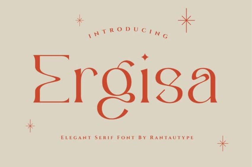 Ergisa Font
