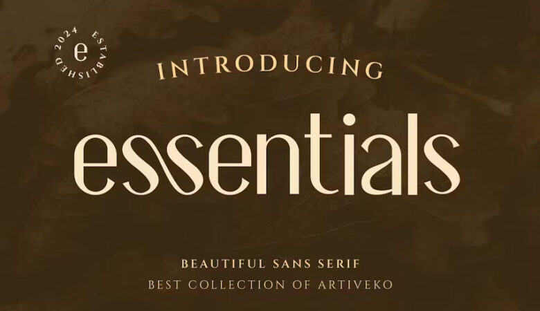 Essentials Elegant Font