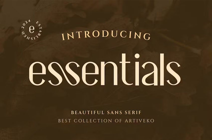 Essentials Elegant Font