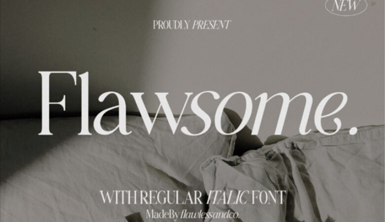 Flawsome Font