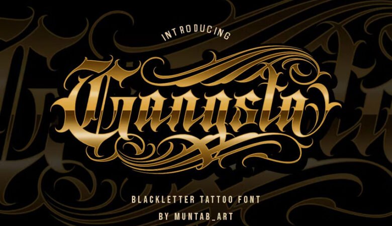 Gangsta Font