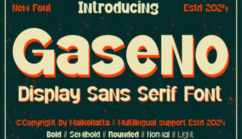 Gaseno Font