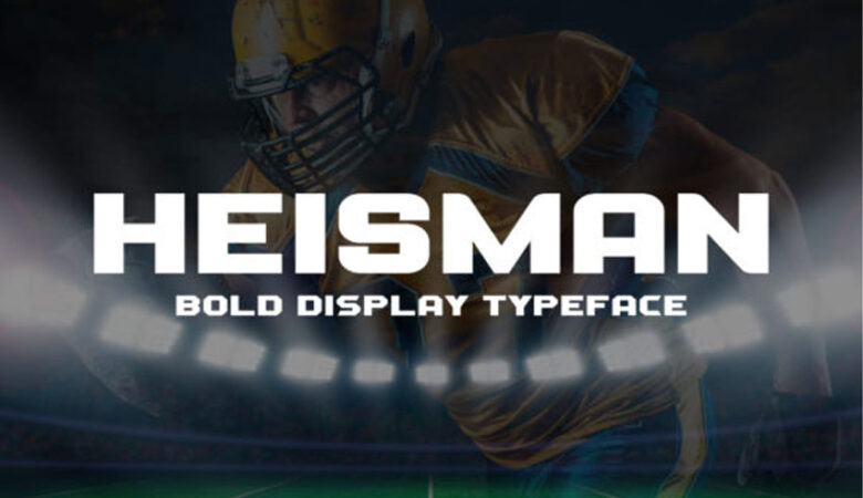 Heisman Font