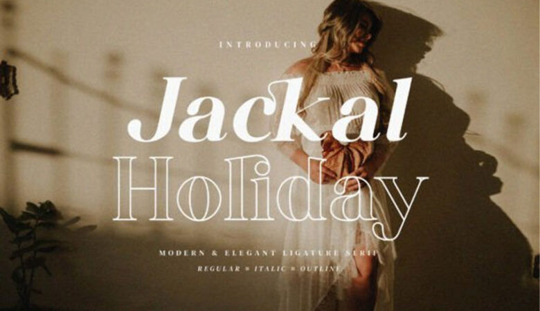 Jackal Holiday Font