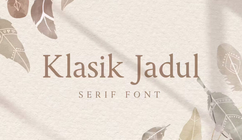 Klasik Jadul Font