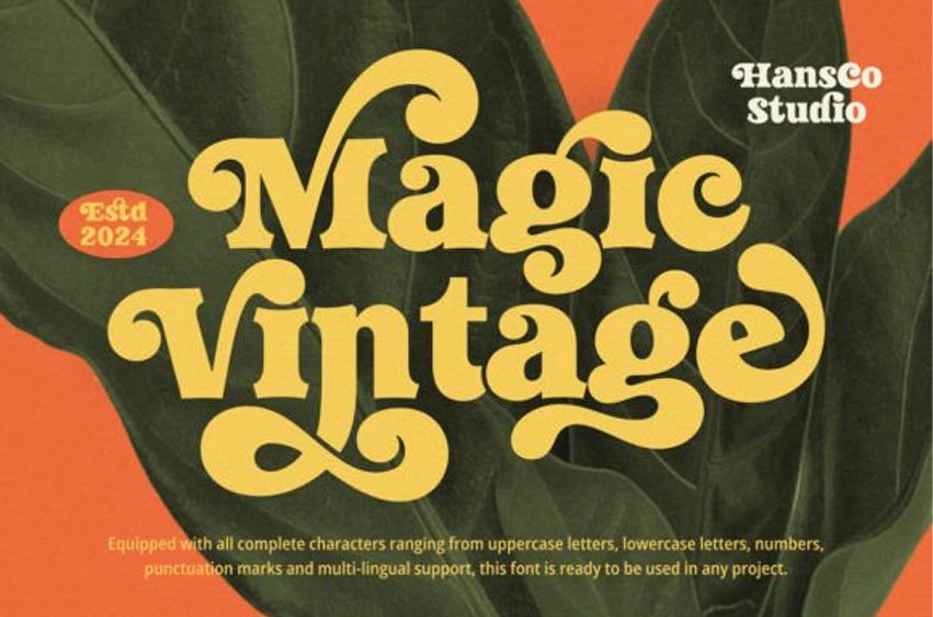 Magic Vintage Font
